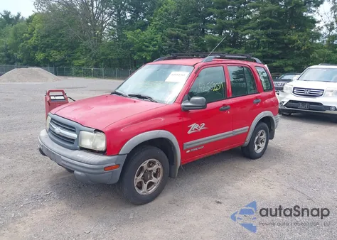 2001 Chevrolet Tracker Hard Top Zr2 from USA, damaged, VIN 2CNBJ734816935817